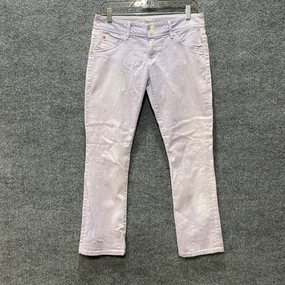 Hudson Jeans Beth Womens Size 28 Purple Elastan Stretch